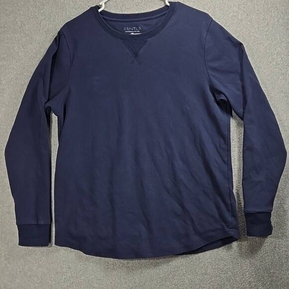 ESNTLS Men’s Cotton Sweatshirt Size L Pullover - Picture 1 of 12